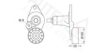 CITRO 5751A9 Belt Tensioner, v-ribbed belt